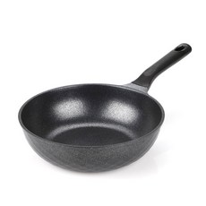 Kitchen-Art 電磁爐適用 考特銀 炒鍋, 1個, 22cm