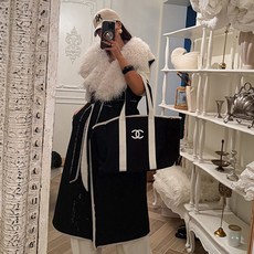 茱蘿格 Rudeber 毛絨長版騎士背心