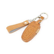 오시에나 피렌체 자동차 키케이스 A4/A5/A6/A7/A8/Q3/Q5/Q7, 베이지, 아우디C타입