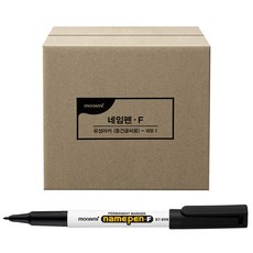 monAmi 記號筆F, 黑色, 1296個