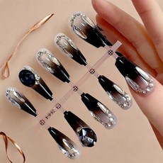 Maket Gamseong Quree 軟Q美甲片 XS + S + M 套組, no 16, 1個