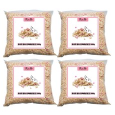 로라펫 반려동물 컬러 편백 베딩 핑크, 500g, 4개