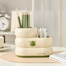 루네타 예쁜 물빠짐 수저통, 그린, 1개