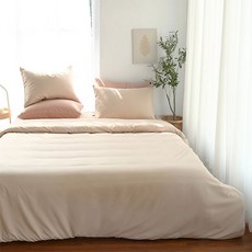 飯店風素色超細纖維薄被, Latte