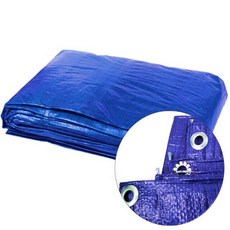 藍色防水布 10m x 10m, 1個