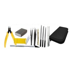 Boami 塑膠模型基礎工具12件組, 混合色