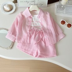 Arbe 女童 Chardonne 夏季三件式套裝