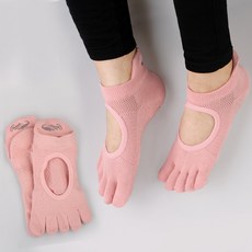 Crocodile 鱷魚 女士五指瑜珈襪 2雙 CD5SK1002