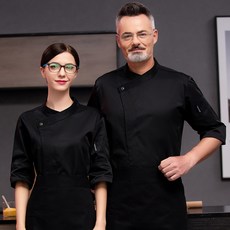 四合扣料理日式烘焙衛生廚師服 L-011