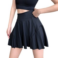 國標舞 高爾夫球 褲裙 FW301, 黑色