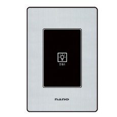 Nano Electric Black 1-Prong 遙控觸摸開關, 1個