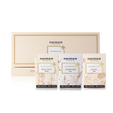 ever miracle Herb 香皂 竹炭 + 萬壽菊 + 魚城草套組, 100克, 1套