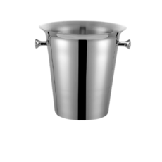 冷酒冰桶簡約銀色 5L ET21-01701, 1個