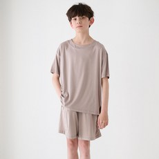 Mabam 學生圓領五分袖睡衣套裝