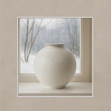 多福月亮罐掛畫 雪山2 kisn117