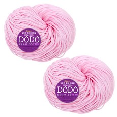 Teolsilnara Dodayan Macrame 編織繩 200g, 16 淺粉色, 2個