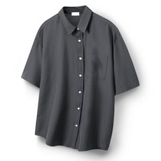 HARRISON HOMME 男士寬鬆版型高密度防皺短袖襯衫 307 JEK1057
