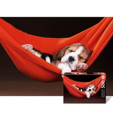 EDUCA 狗狗吊床午睡拼圖, 混合顏色, 500件, 1個