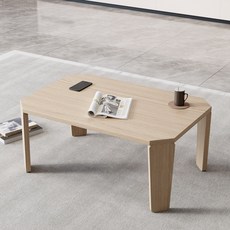 SUNEWZ 日式迷你折疊床上桌, 米色