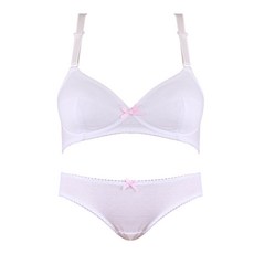 CL STORY 女童發育期第2階段印花內衣+內褲