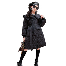 Miso Papa女童款Miko絎縫長大衣