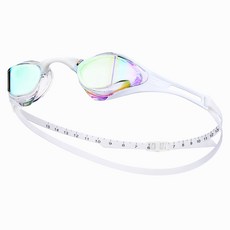 SD7 Xenon Ultra 無墊圈競賽泳鏡 SGL-50U, 1個, SGL-50U-CLWHWH