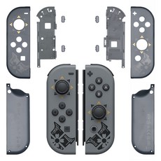 HOHOO 任天堂 Switch 魔物獵人主題 Joy-Con 控制器 DIY 客製化外殼 保護殼, 單一商品, 1個