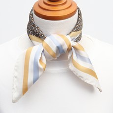 딥톡 쁘띠 기하학 패턴 스카프 DT0571