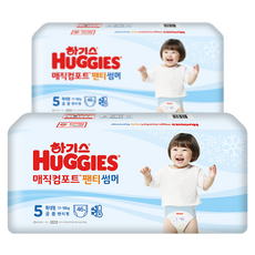 HUGGIES 好奇 夏季舒適魔術褲型尿布, 第5階段, 92片