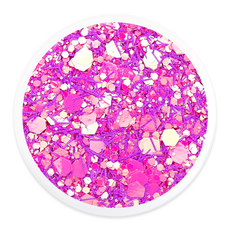 Jello Jello 霓虹派對美甲亮粉, GL091, 1個