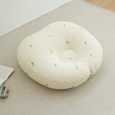 asomn 嬰兒用100支棉刺繡防溢奶枕墊, 小恐龍