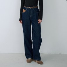 JUCY JUDY 女款直筒原色丹寧褲 JZDP024A