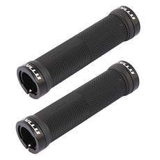 VLLU 自行車手把鎖定握把, 黑色, 2個