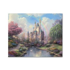 ADICO Jewel 十字繡 DIY 套件 50 x 40 厘米, 公主宮 BH26