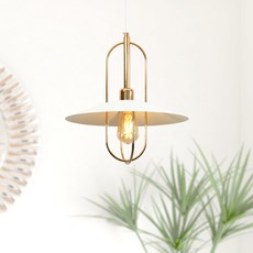 Best Lighting Rachel 單燈吊燈, 金色 + 白色