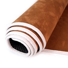 House of Seoha 人造麂皮花牌遊戲墊 特大號, 棕色