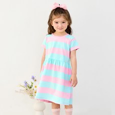 unifriend 女童透氣ST雪酪上學服棉質短袖洋裝