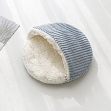 랜보어 소동물 포근 파스텔 포치 은신처 S, 블루, 1개