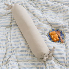 FORHOME 棉花糖枕頸椎枕, 米色, 1個