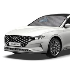 XFIT 4D立體各車款專用前擋風玻璃遮陽板兼防霜罩, 現代_新款Grandeur_行車記錄器款+雨刷