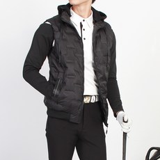 MINEFLOW 男性機能性連帽羽絨背心