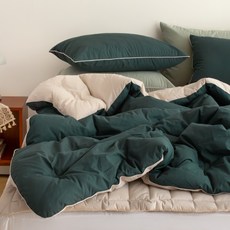 HELLOSLEEP 擁抱 有機純棉鋪棉被 四季用套組