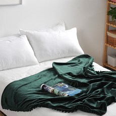 The Flow Company 存在感爆棚毛球流蘇毯