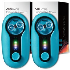 AKEI 生活釣魚魚訊浮標提醒器, 薄荷綠, 2個