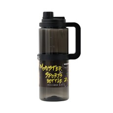 KOMAX Monster Tritan 運動水壺, 黑色, 2L