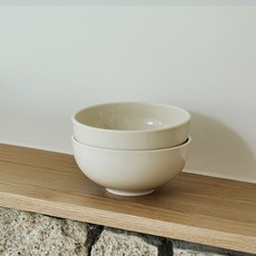 YOON CERAMICS Maison Objet Cozy 麵碗, 燕麥色, 2個