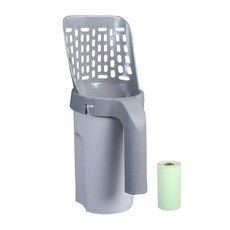 DING DONG PET 多合一貓沙鏟, 灰色