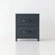 MARKET B MKB 櫥櫃 2層抽屜櫃 400460, 深灰色