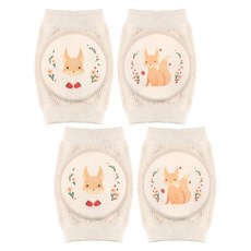 Yomilock 動物圖案護膝, 狐狸款, 2組