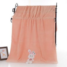 원이네 사랑스러운 토끼 바스타월 300g, 핑크, 1개